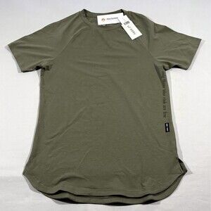 ASRV Mens 834 Supima Stretch Athletic Activewear Tee T-Shirt Sage Sz S NWT 767